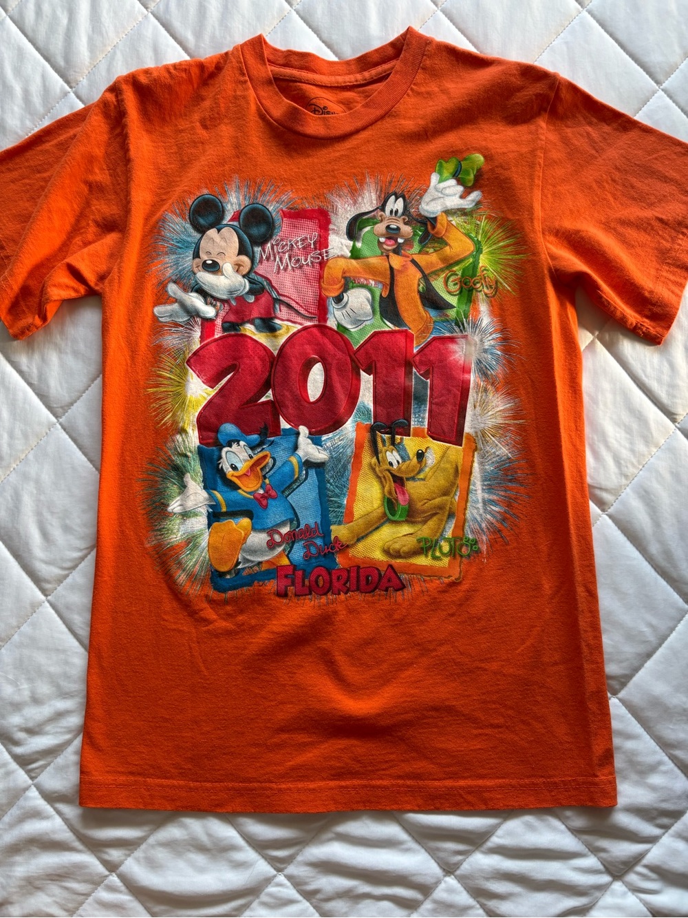 Disney 2011 Florida Mickey Mouse & Friends Graphic Tee